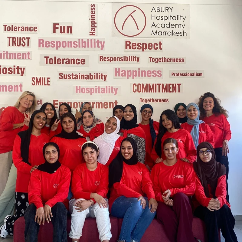 Rotes Langarmshirt