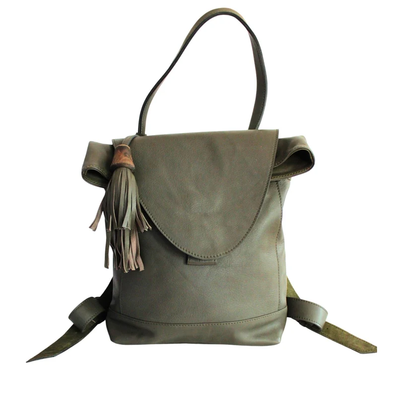 Rucksack aus Leder