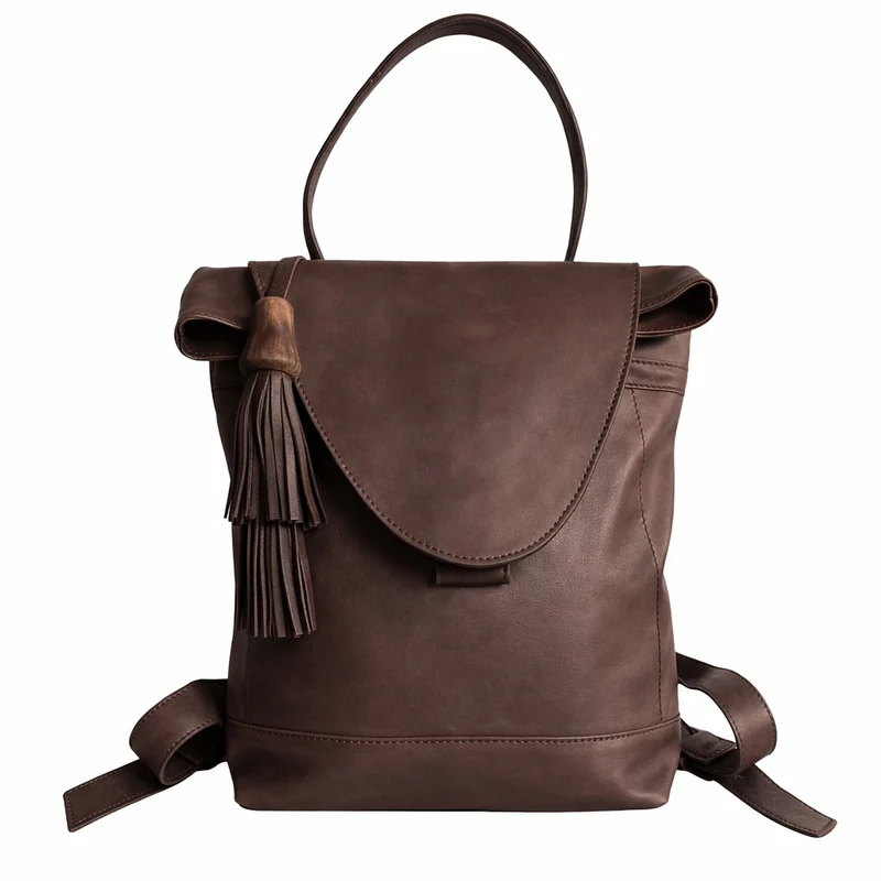 Rucksack aus Leder