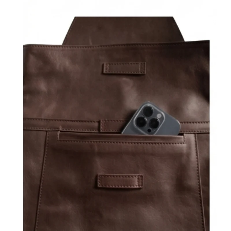 Rucksack aus Leder