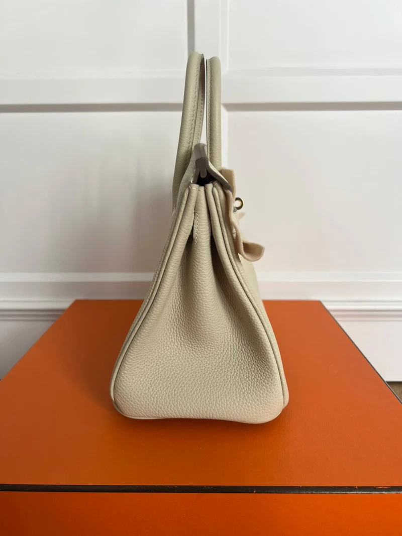 Hermes Birkin 25 Sellier Craie Veau Togo 2023