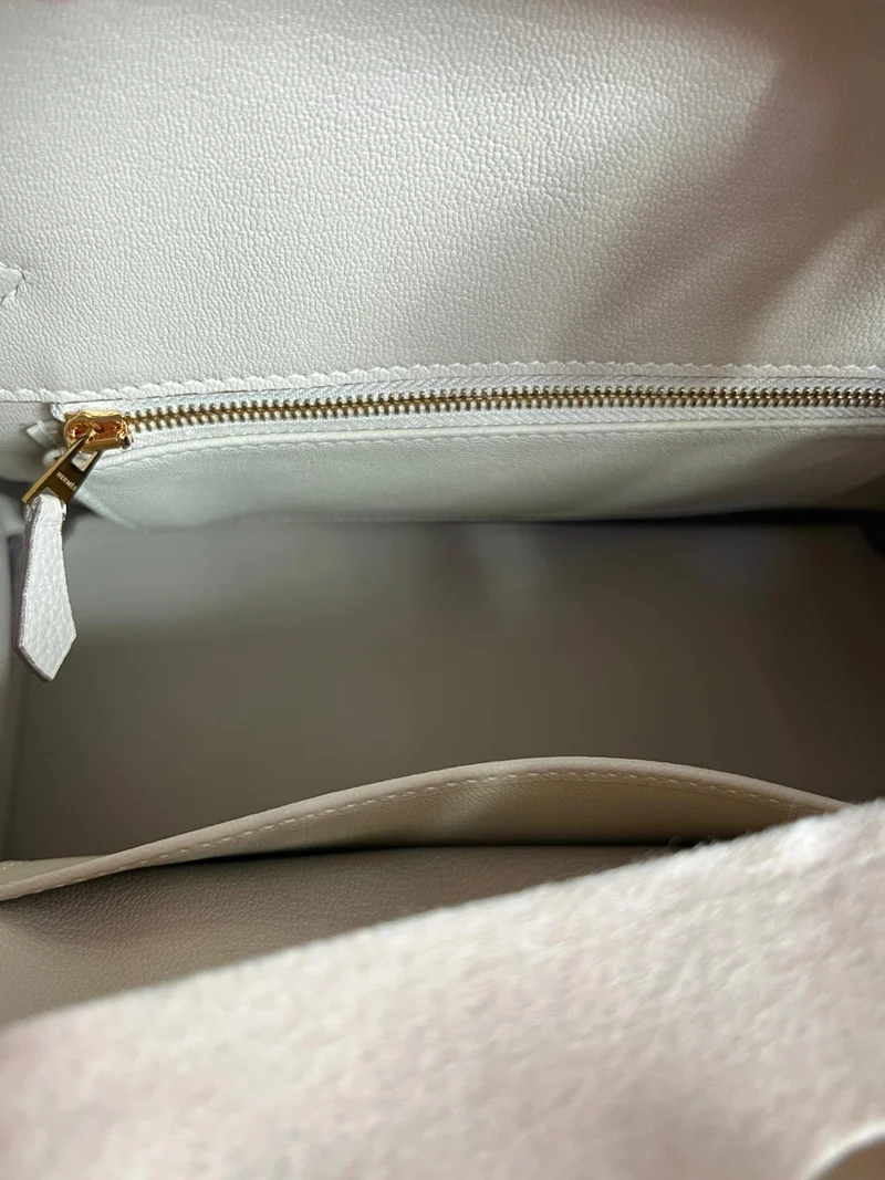 Hermes Birkin 25 Sellier Craie Veau Togo 2023