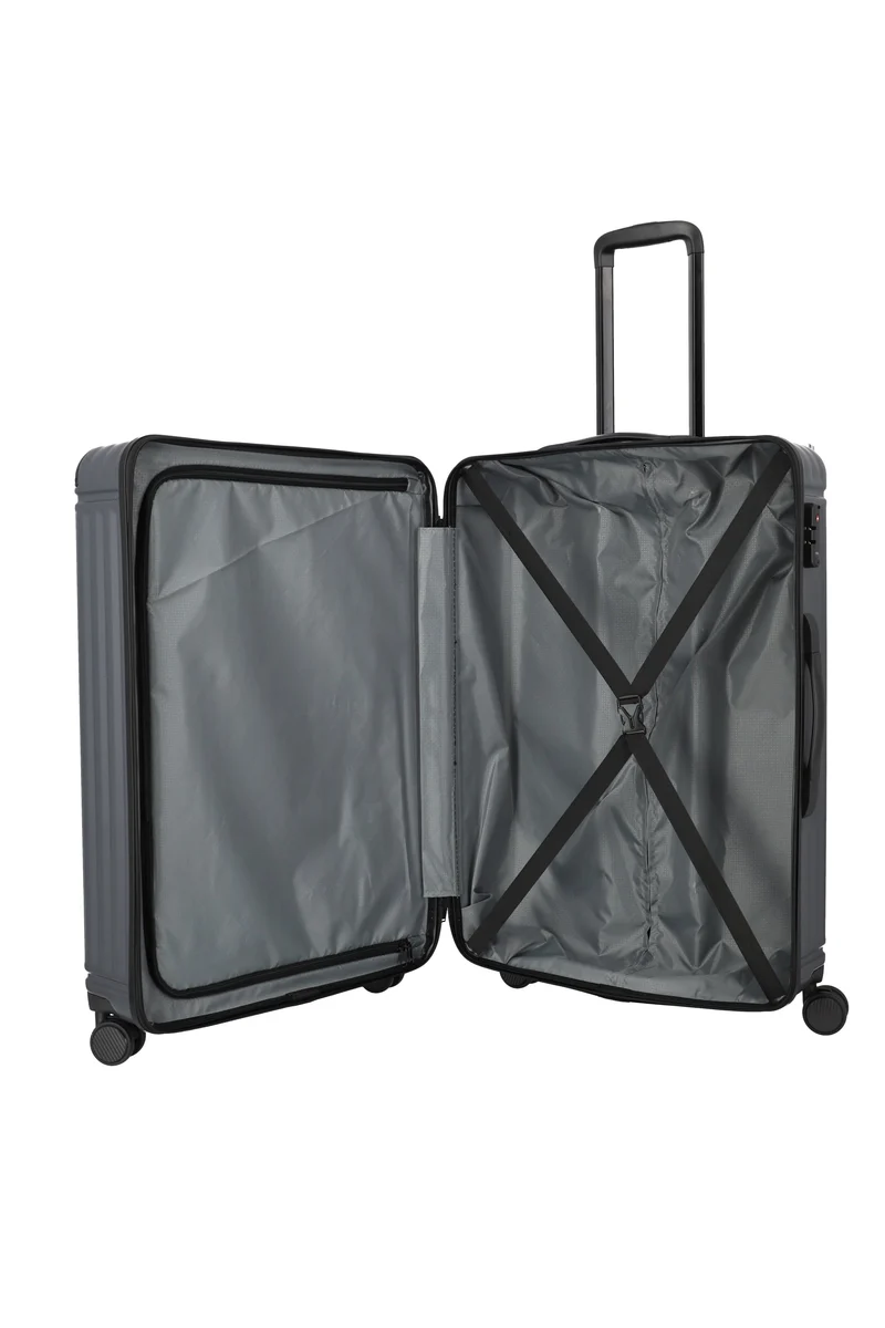 Travelite CRUISE 4w Trolley L - Anthrazit, bei uns EXKLUSIV!