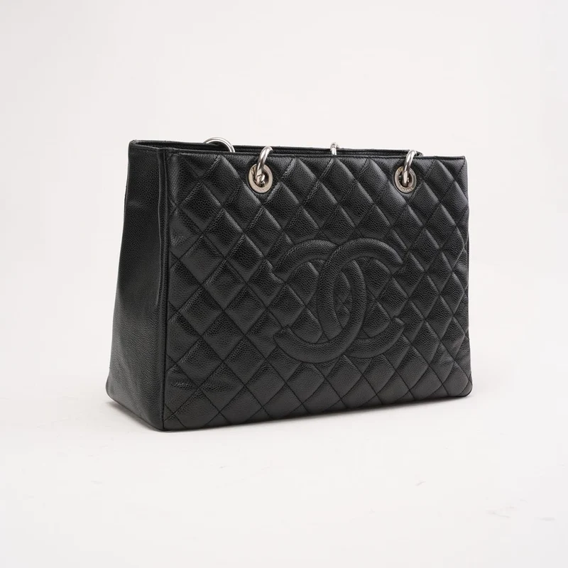 Chanel Grand Shopping Tote Mini GST Tasche Caviar Schwarz 2011