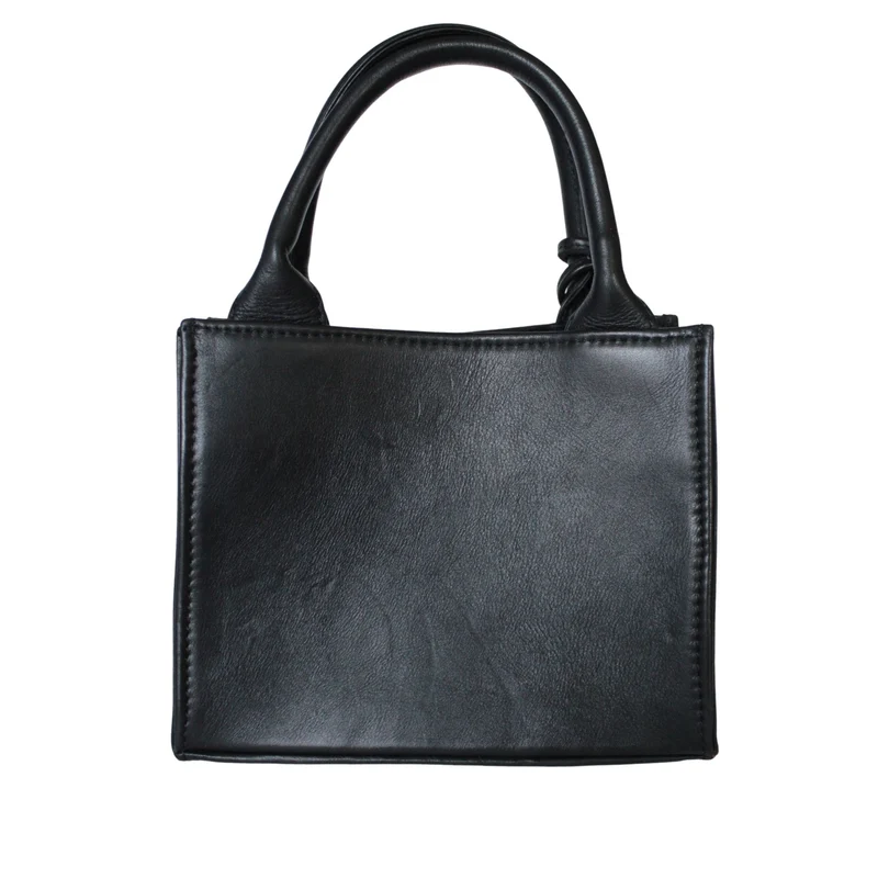 Mini Tote Bag aus Leder