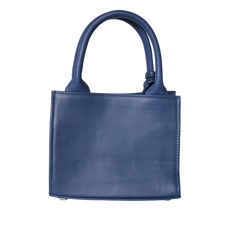 Mini Tote Bag aus Leder