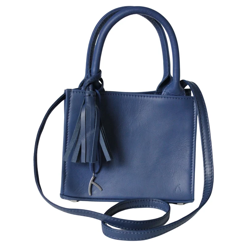 Mini Tote Bag aus Leder