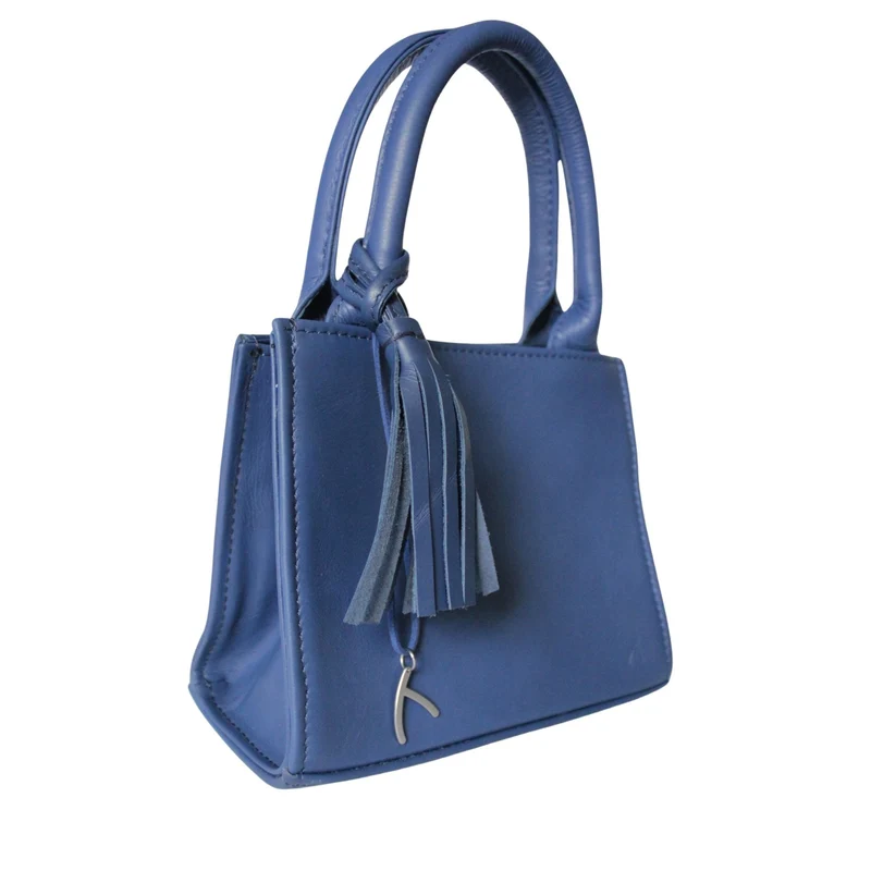 Mini Tote Bag aus Leder