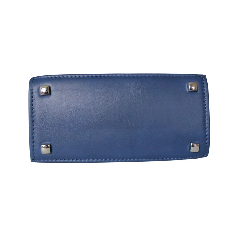 Mini Tote Bag aus Leder