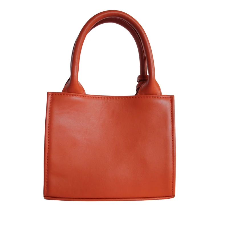 Mini Tote Bag aus Leder