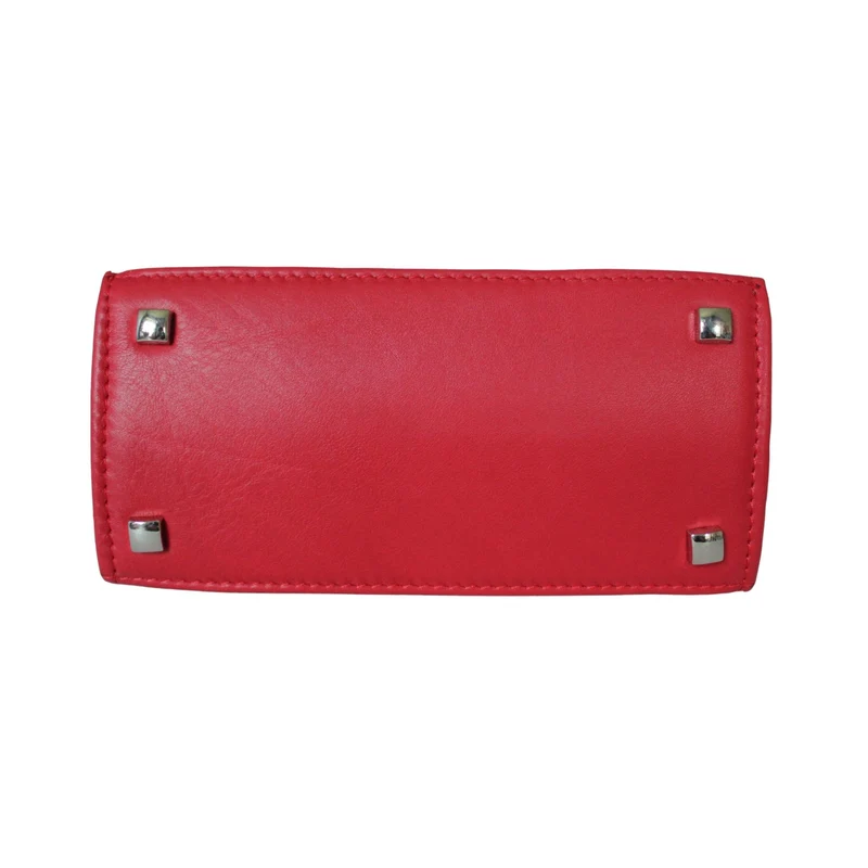 Mini Tote Bag aus Leder