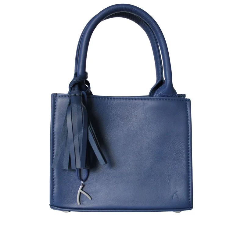 Mini Tote Bag aus Leder