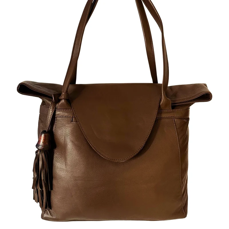 Shopper Tasche aus Leder