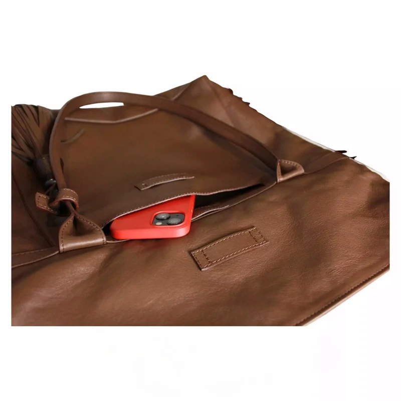 Shopper Tasche aus Leder