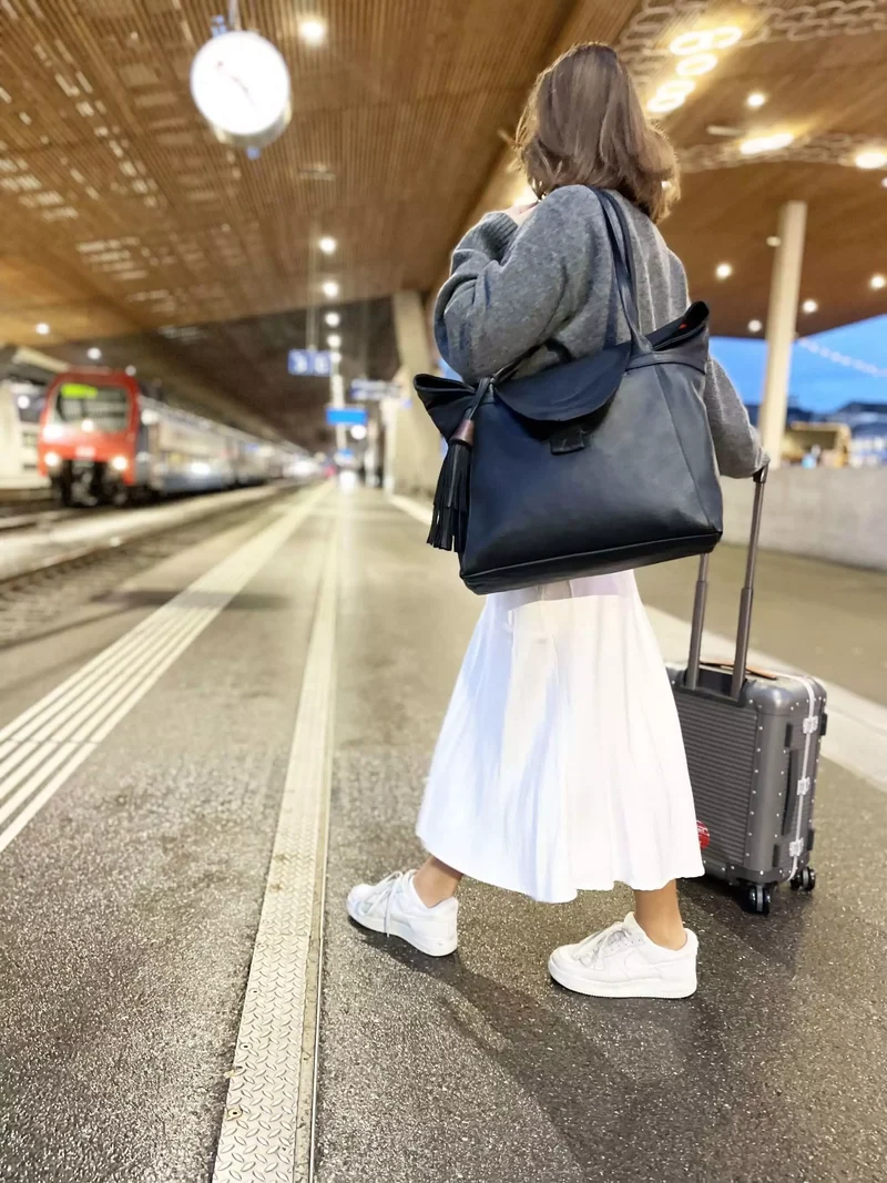 Shopper Tasche aus Leder
