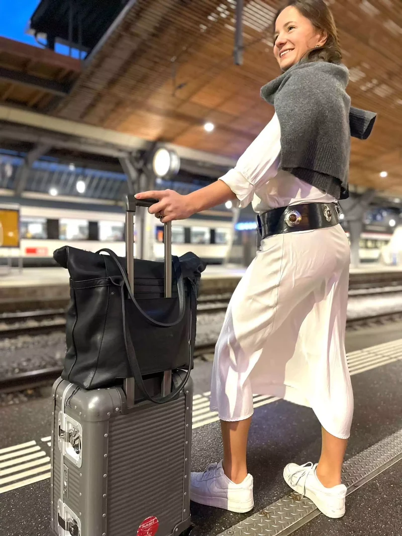 Shopper Tasche aus Leder