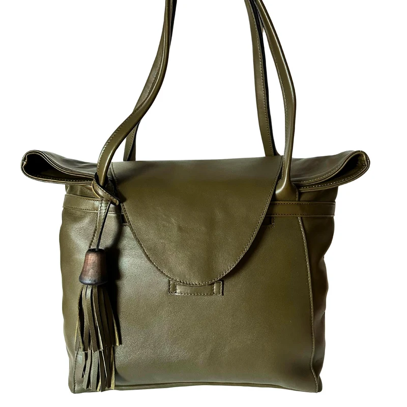 Shopper Tasche aus Leder