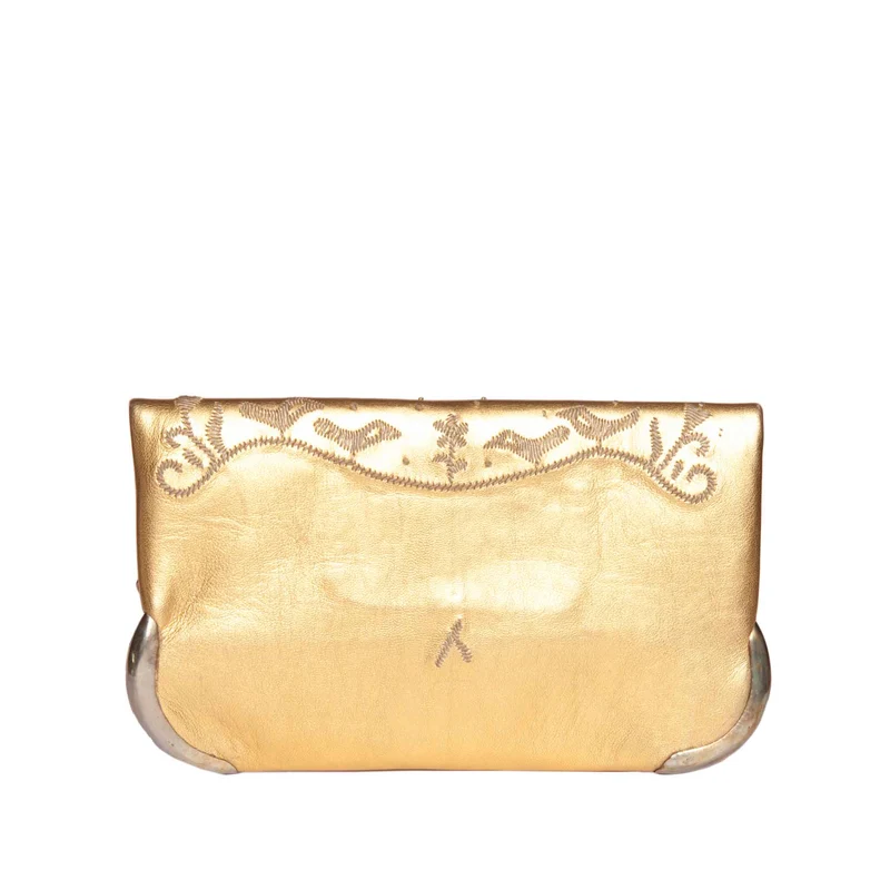 Bestickte Lovebirds Clutch