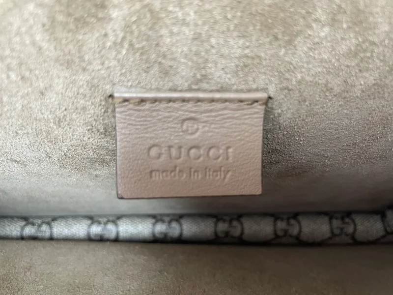 Gucci GG Supreme Dionysus Klein Beige Braun