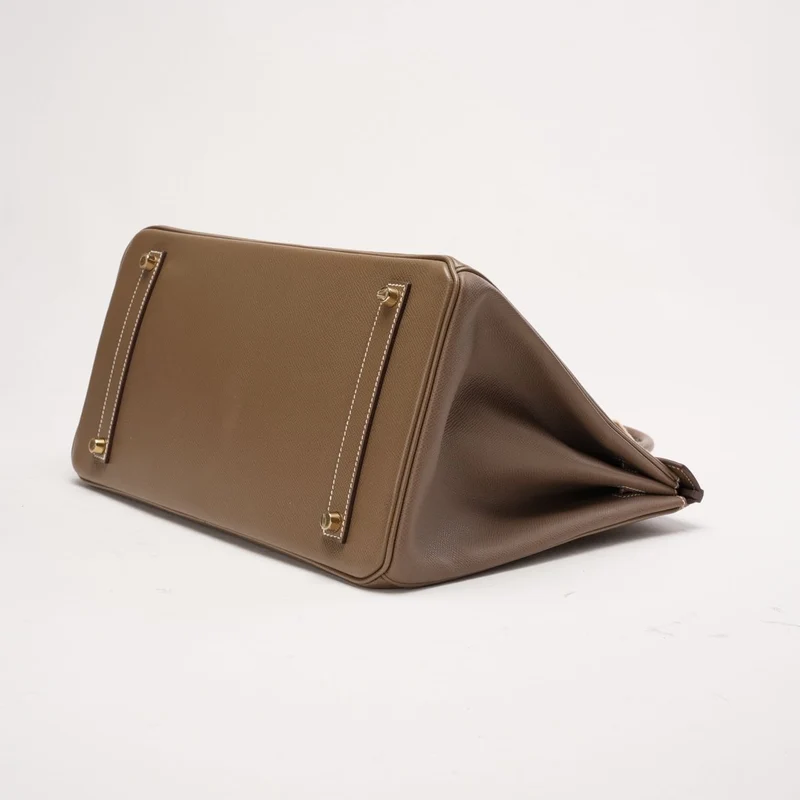 Hermes Birkin 35 Etoupe Epsom R Square 2014