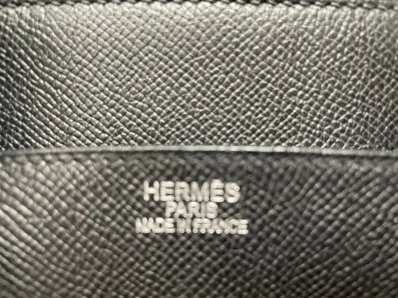 Hermès Birkin 35 aus schwarzem Epsom-Holz mit Palladium-Beschlägen, K-Square-Design, 2007