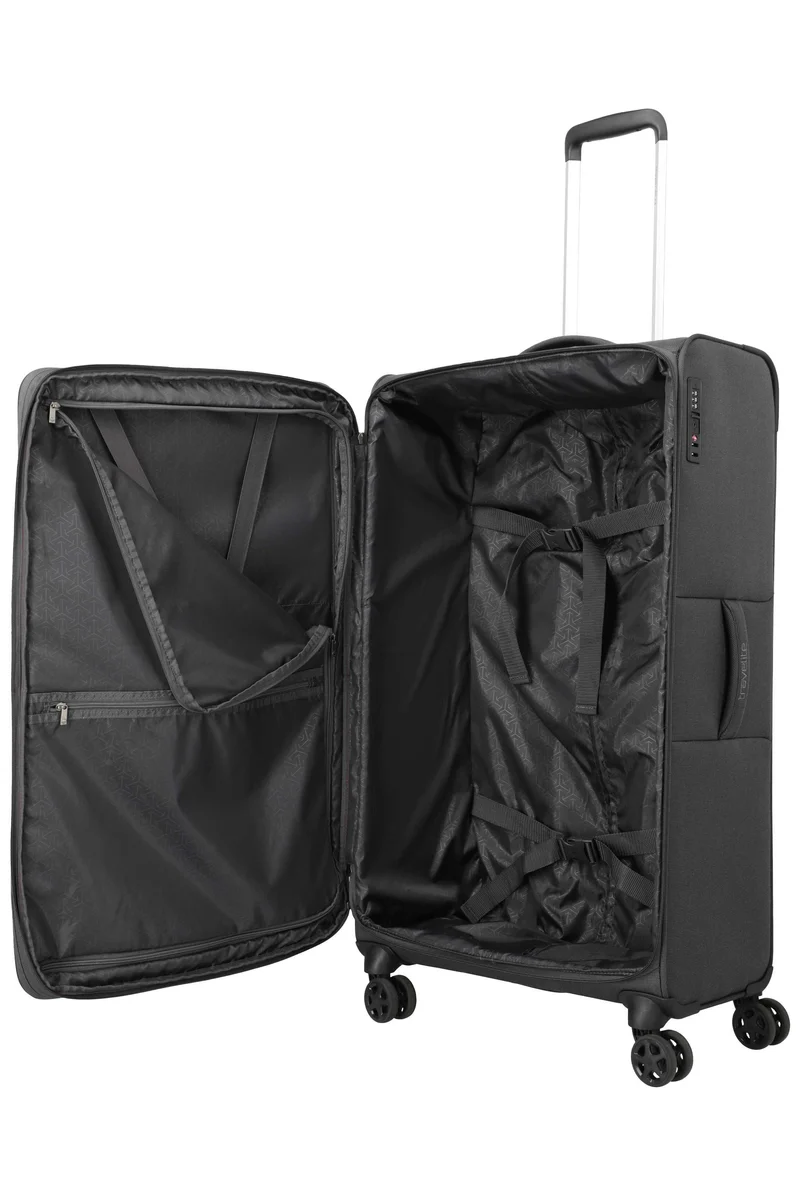 Travelite CUBIS Trolley 4w, Set L/M/S/Beauty Case/Bordtasche