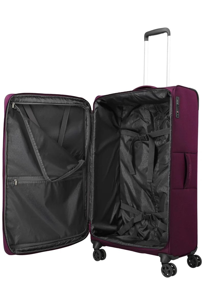 Travelite CUBIS Trolley 4w, Set L/M/S/Beauty Case/Bordtasche