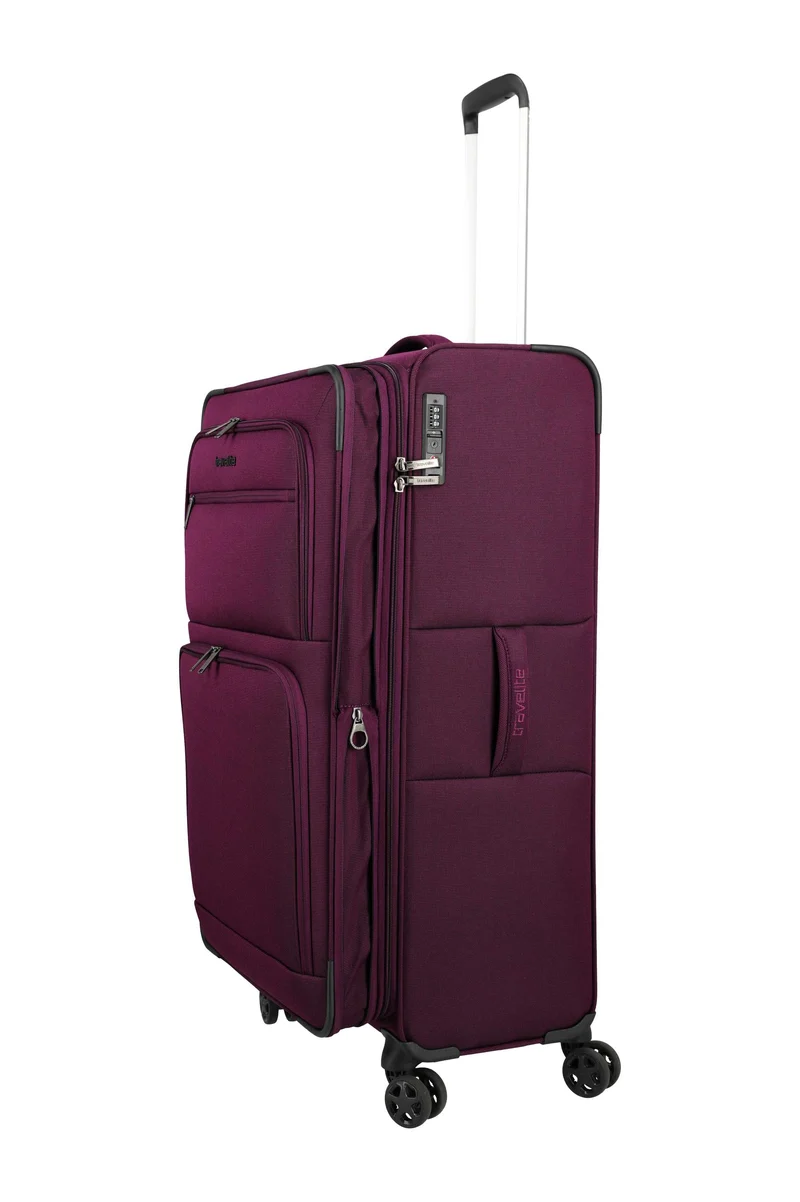 Travelite CUBIS Trolley 4w, Set L/M/S/Beauty Case/Bordtasche