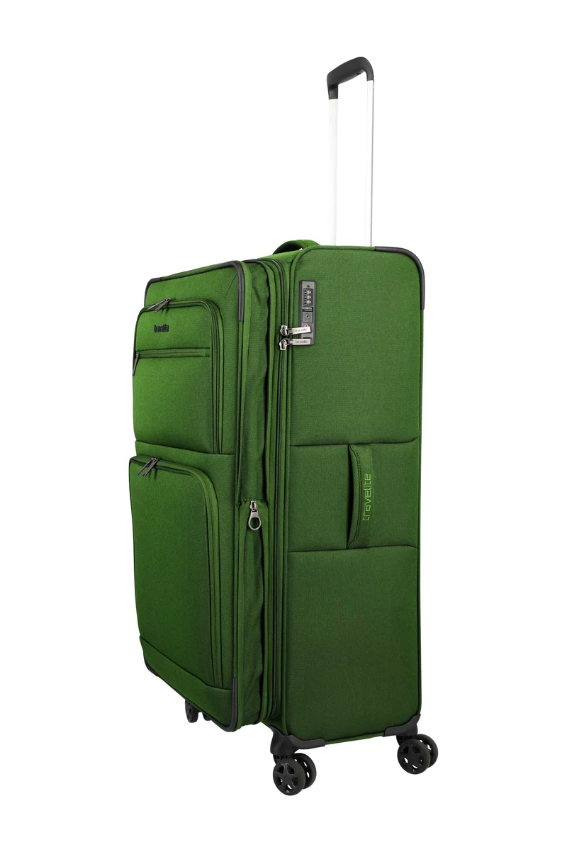Travelite CUBIS Trolley 4w, Set L/M/S/Beauty Case/Bordtasche