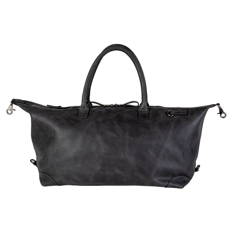 Sued Weekender - Dark Grey-Blue / Kilim