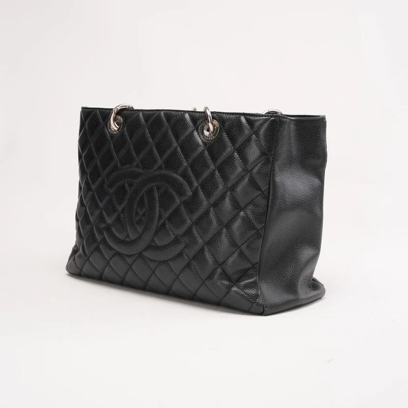 Chanel Grand Shopping Tote Mini GST Tasche Caviar Schwarz 2011