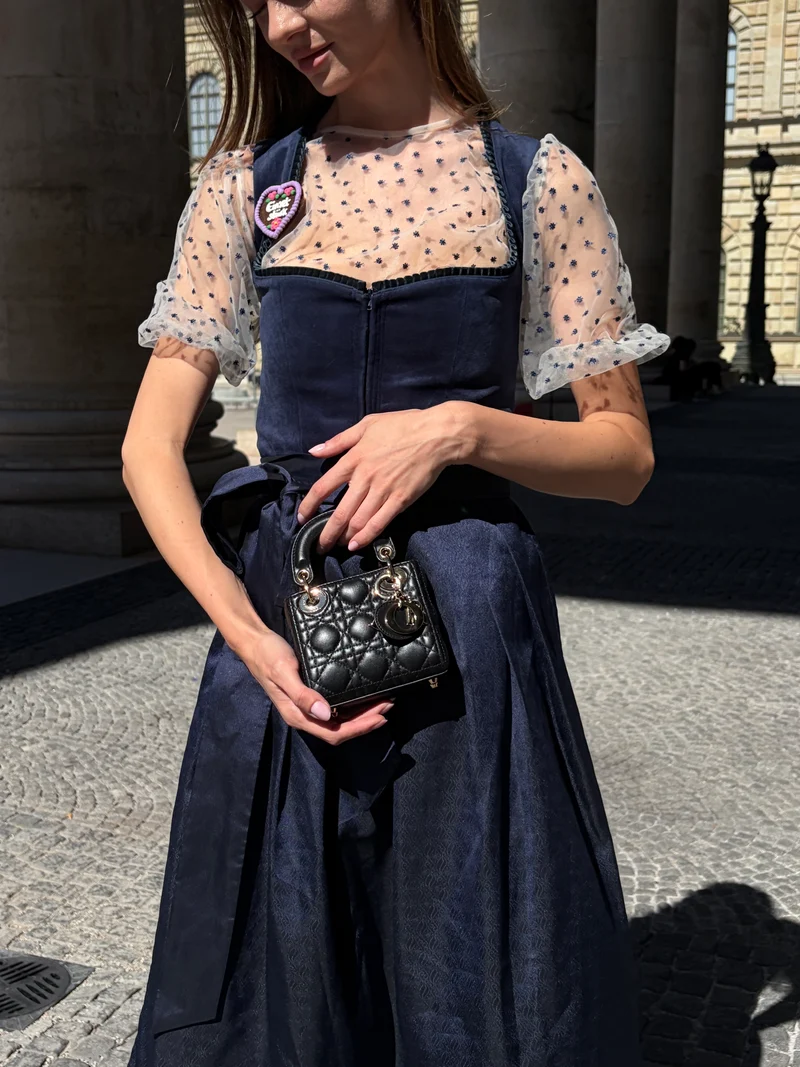 Christian Dior Micro Lady Dior Tasche aus schwarzem Cannage-Lammleder, Modell 2021