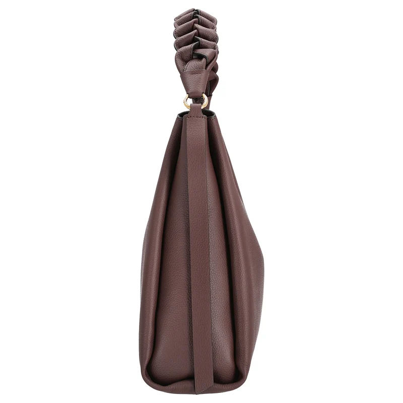 Coccinelle Boheme Grana Double - Schultertasche M 34 cm (berry/winter rose)