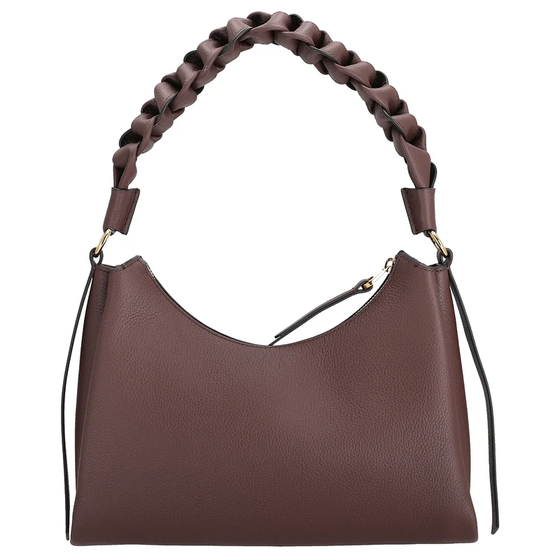 Coccinelle Boheme Grana Double - Henkeltasche S 30 cm (berry/winter rose)