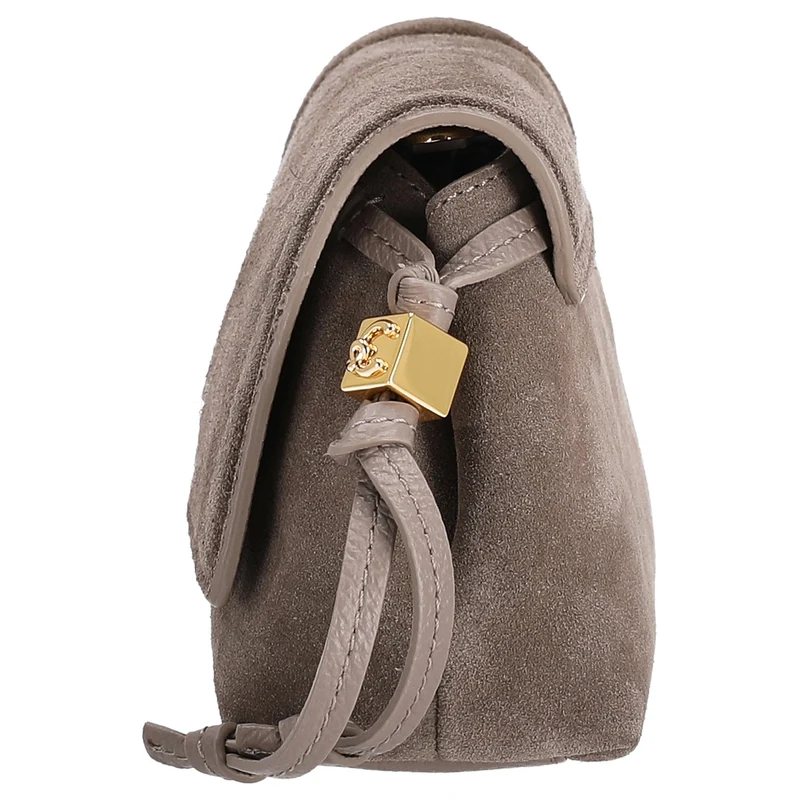 Coccinelle Thess Bimaterial - Umhängetasche 21 cm (warm taupe)