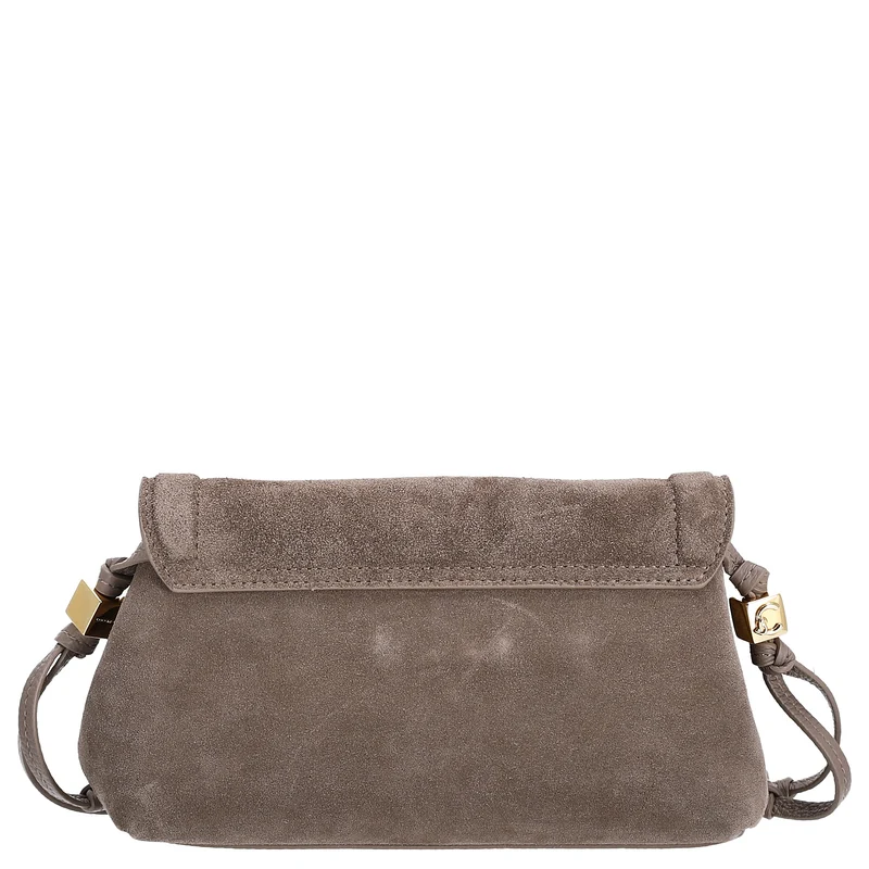 Coccinelle Thess Bimaterial - Umhängetasche 21 cm (warm taupe)
