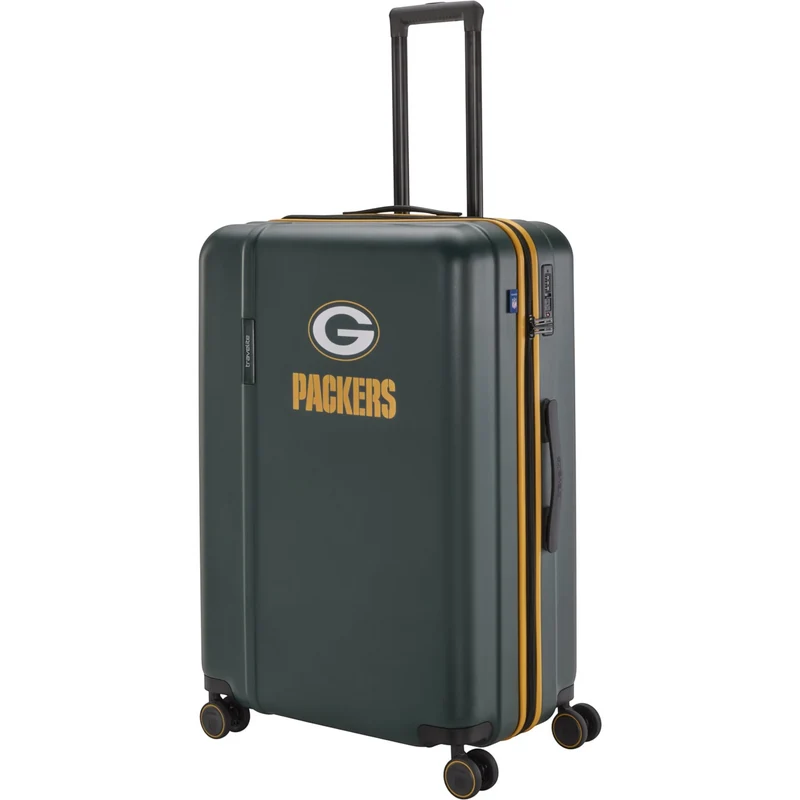 Travelite X NFL 4-Rollen-Trolley 76 cm -Green Bay Packers