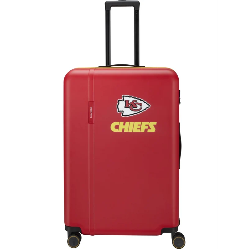 Travelite X NFL 4-Rollen-Trolley 76 cm -Kansas City Chiefs