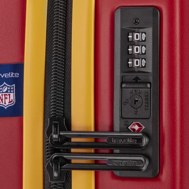 Travelite X NFL 4-Rollen-Trolley 76 cm -Kansas City Chiefs