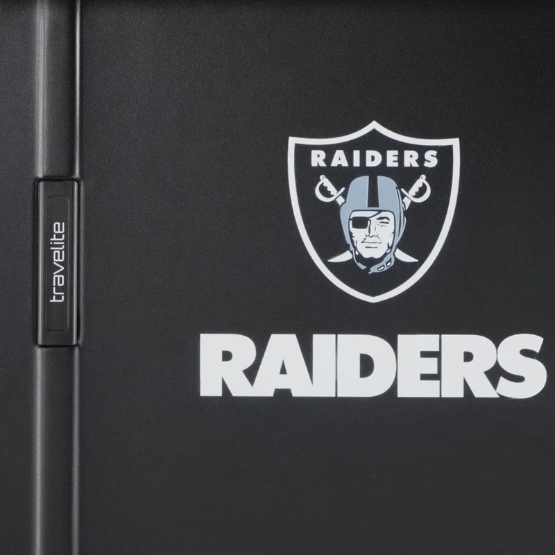 Travelite X NFL 4-Rollen-Trolley 76 cm -Las Vegas Raiders