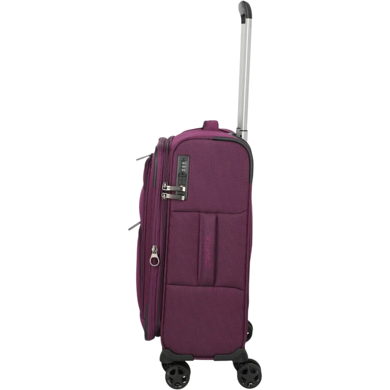 Travelite Cubis 4-Rollen-Handgepäck Koffer S erw. 55 cm -Berry