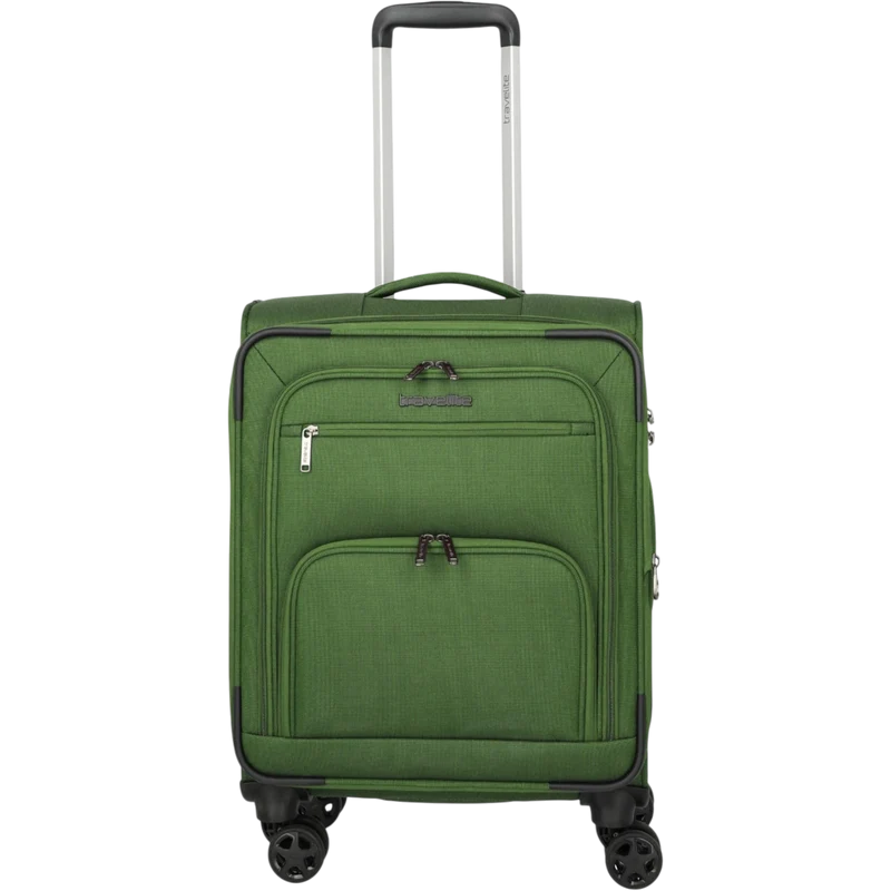 Travelite Cubis 4-Rollen-Handgepäck Koffer S erw. 55 cm -Green
