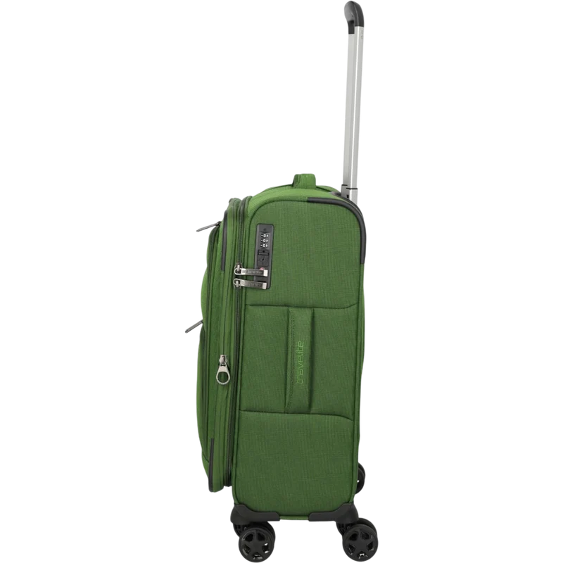 Travelite Cubis 4-Rollen-Handgepäck Koffer S erw. 55 cm -Green