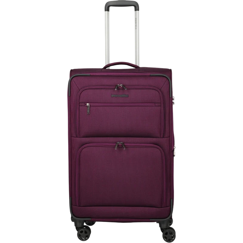 Travelite Cubis 4-Rollen-Koffer M erw. 72 cm -Berry