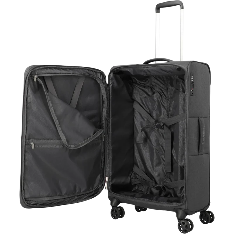 Travelite Cubis 4-Rollen-Koffer M erw. 72 cm -Anthrazit