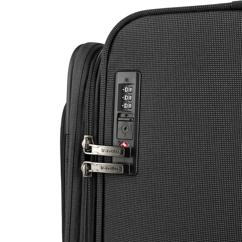 Travelite Cubis 4-Rollen-Koffer M erw. 72 cm -Anthrazit