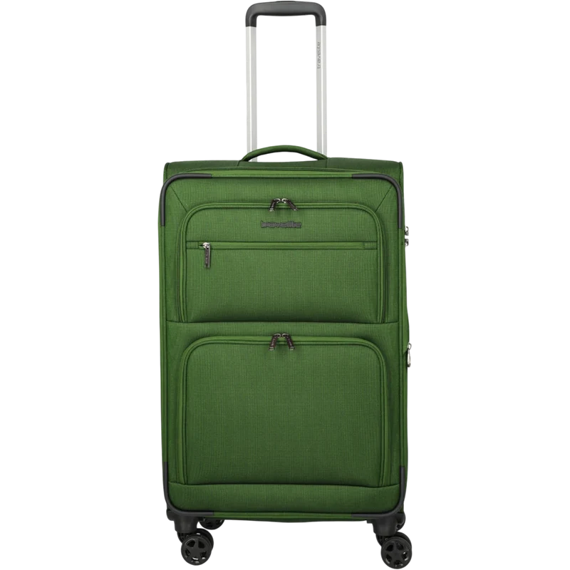 Travelite Cubis 4-Rollen-Koffer M erw. 72 cm -Green