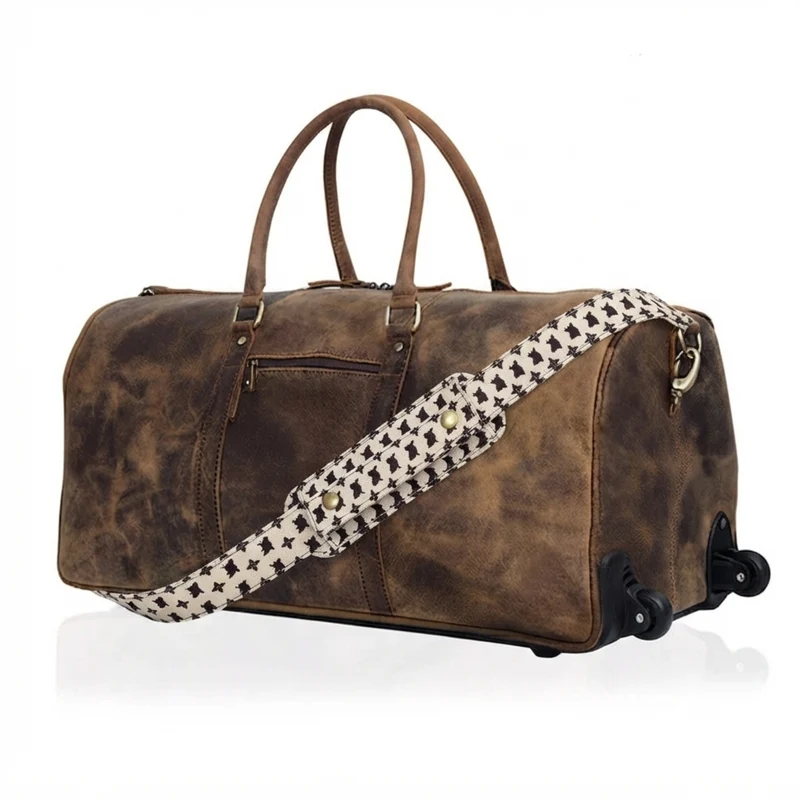 Atlanta Leather Duffle Combo