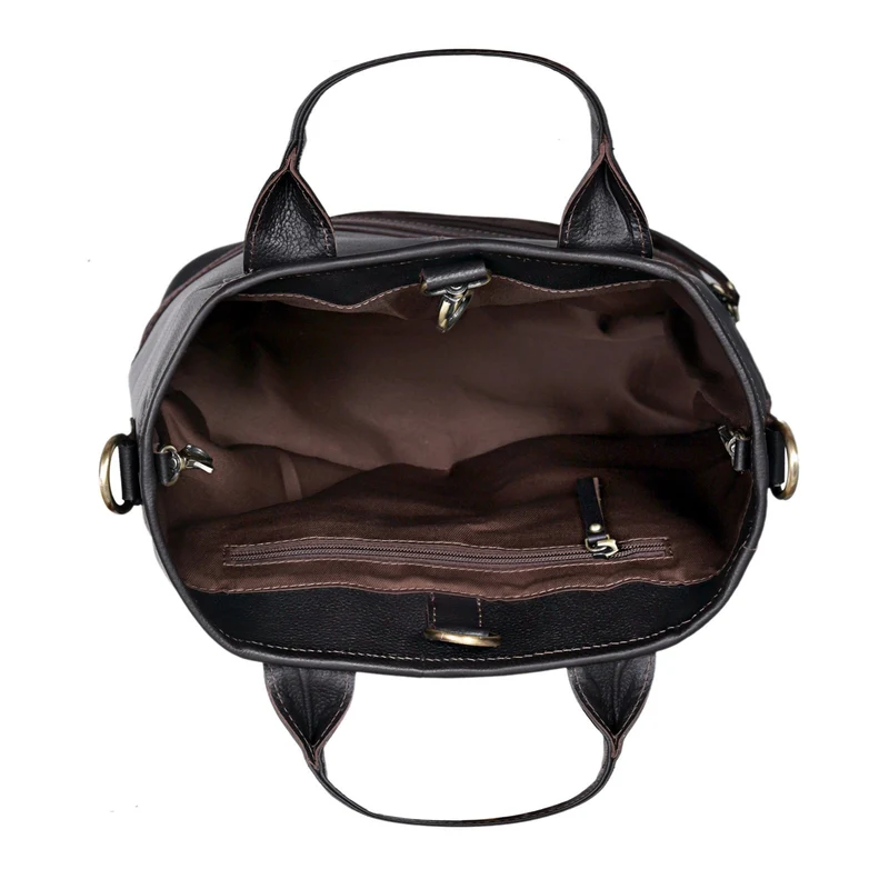 Royce Travel Leather Backpack