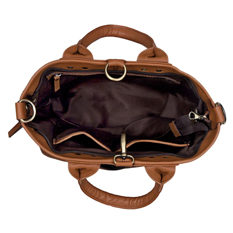 Royce Travel Leather Backpack